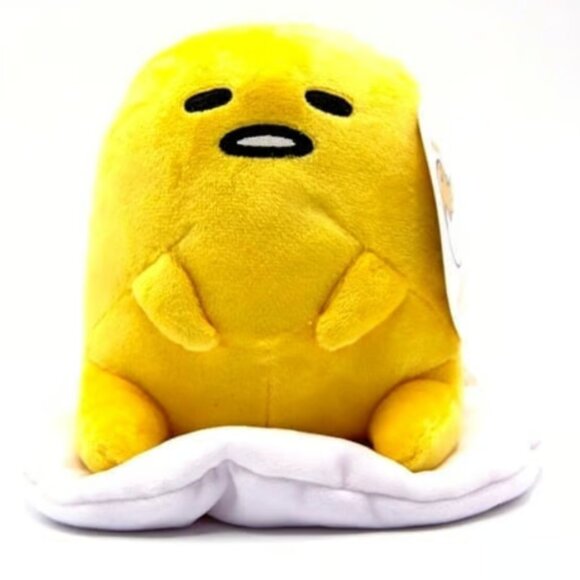 8" Classic Gudetama The Lazy Egg from Sanrio Collection BNWT - Picture 3 of 6